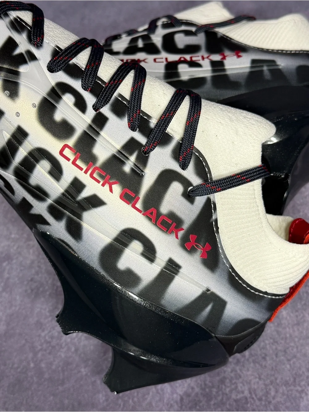 Under Armour UA Spotlight Pro “Click Clack” Football Cleats Mens Size 11 NEW